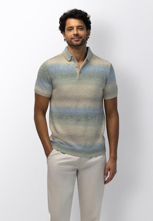 State of Art Poloshirt Knitted SS kit:jade 47216086