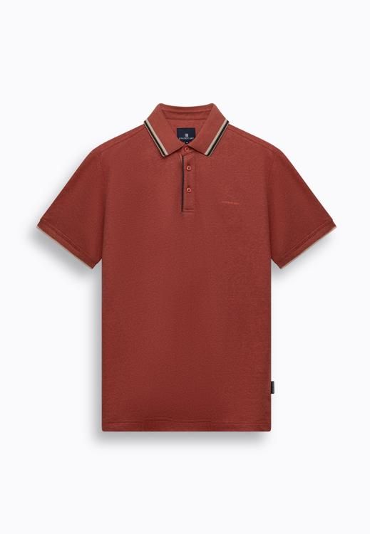 State of Art Poloshirt Piqu? SS O oud roze:kersrood 46116438