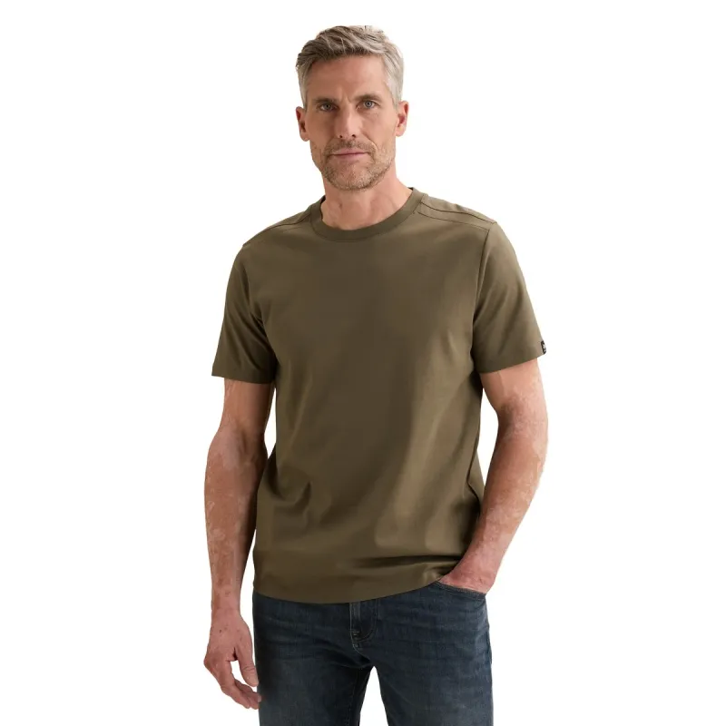 Vanguard Short sleeve r-neck mercerised int Mulled Basil VTSS2608552
