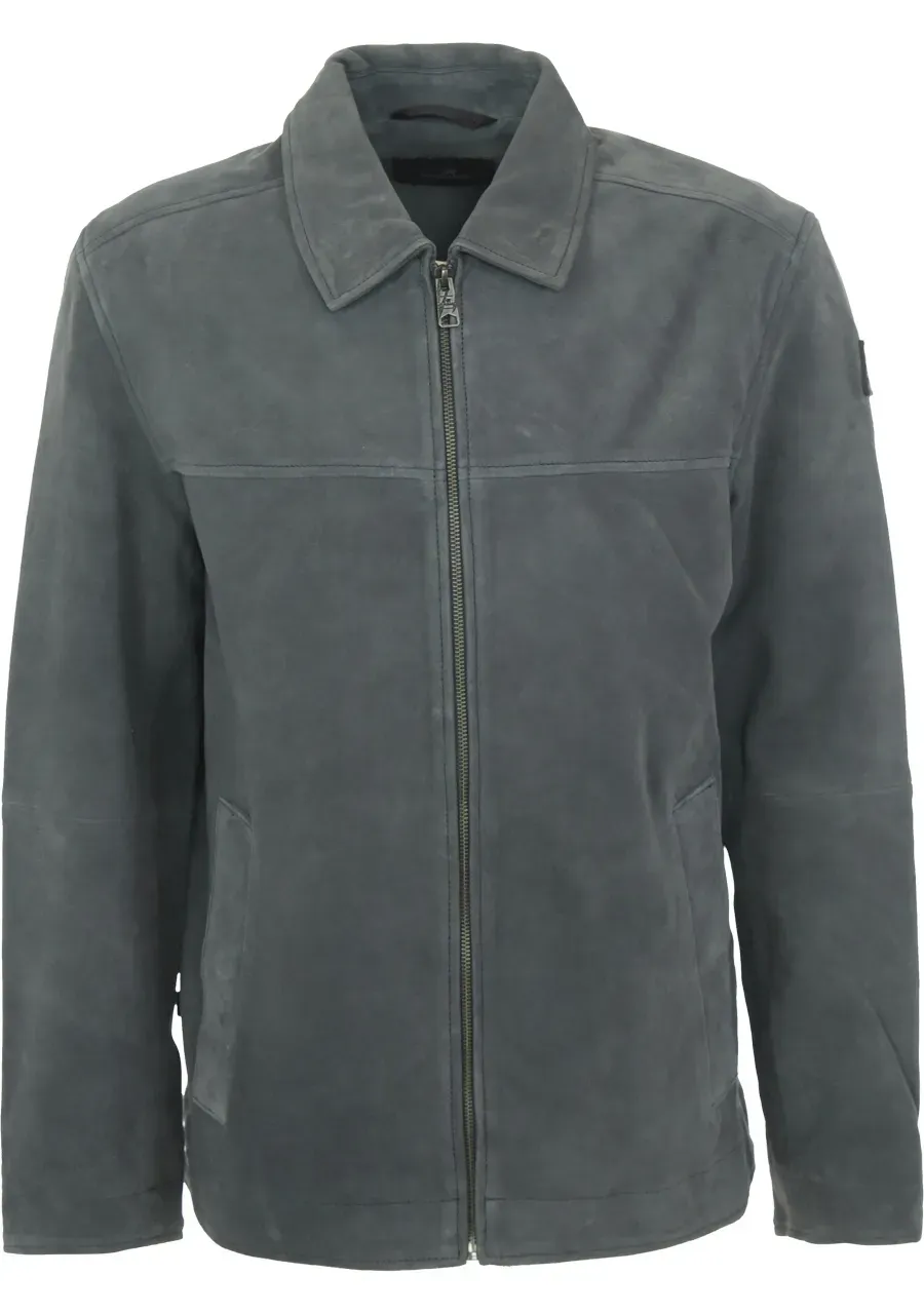 Vanguard Zip jacket Suede Shirtjacket Sky Captain VLJ2608180