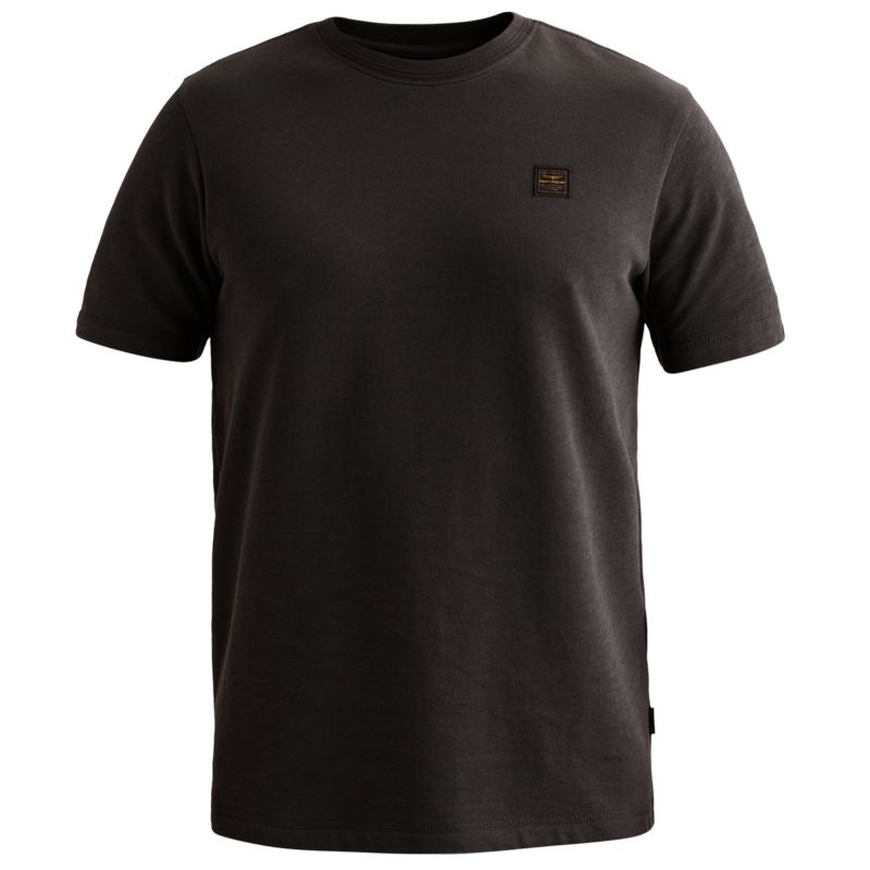 PME Legend Short sleeve r-neck light slub ter Obsidian PTSS2609565