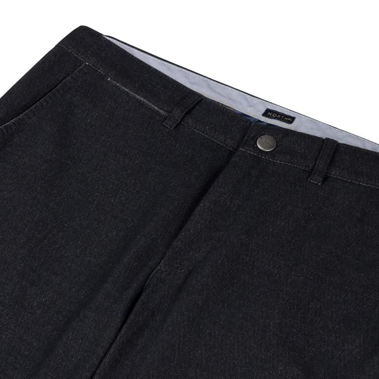 North84 Luxury Comfort Chino Navy Herringbone 21286202