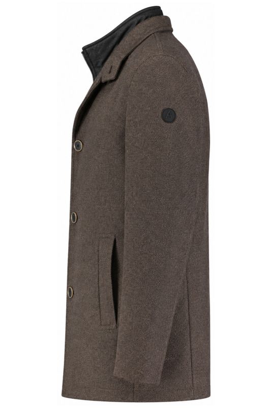 Donders Wool Jacket Black/Brown 22049
