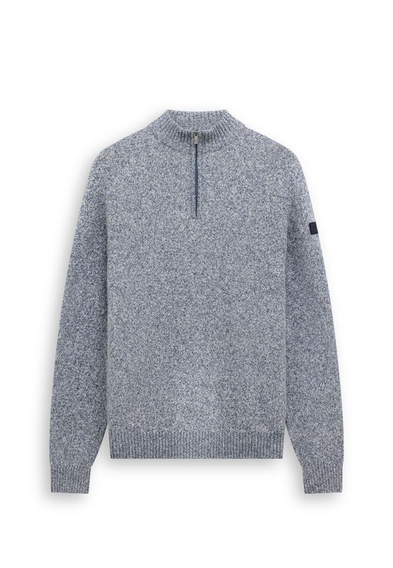 State of Art Pullover Sportzip Fa grijsblauw:donkerblauw 13526108