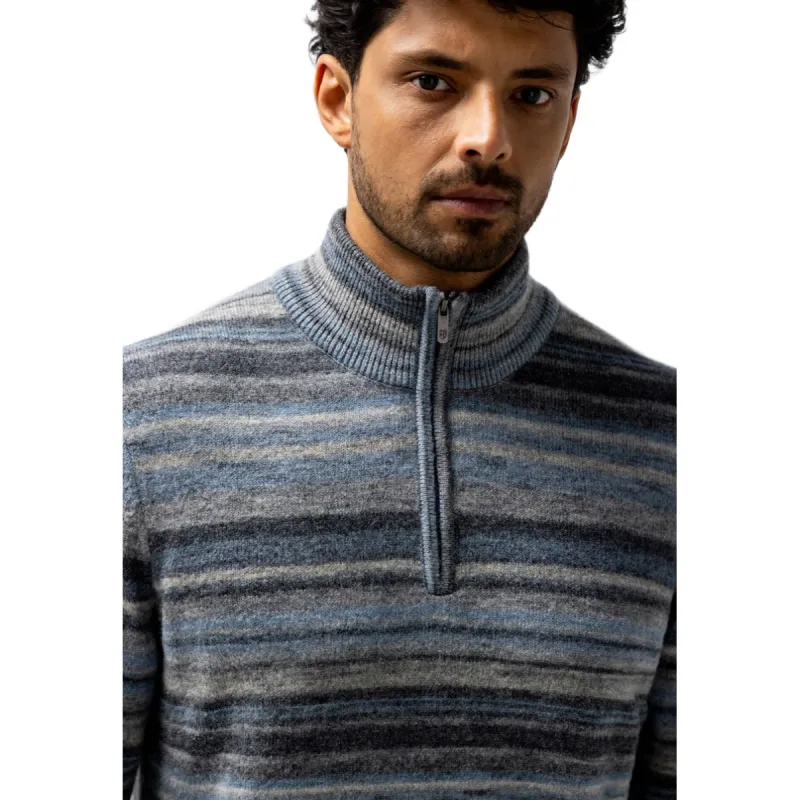 State of Art Pullover Sportzip St grijsblauw:middengrijs 13226081