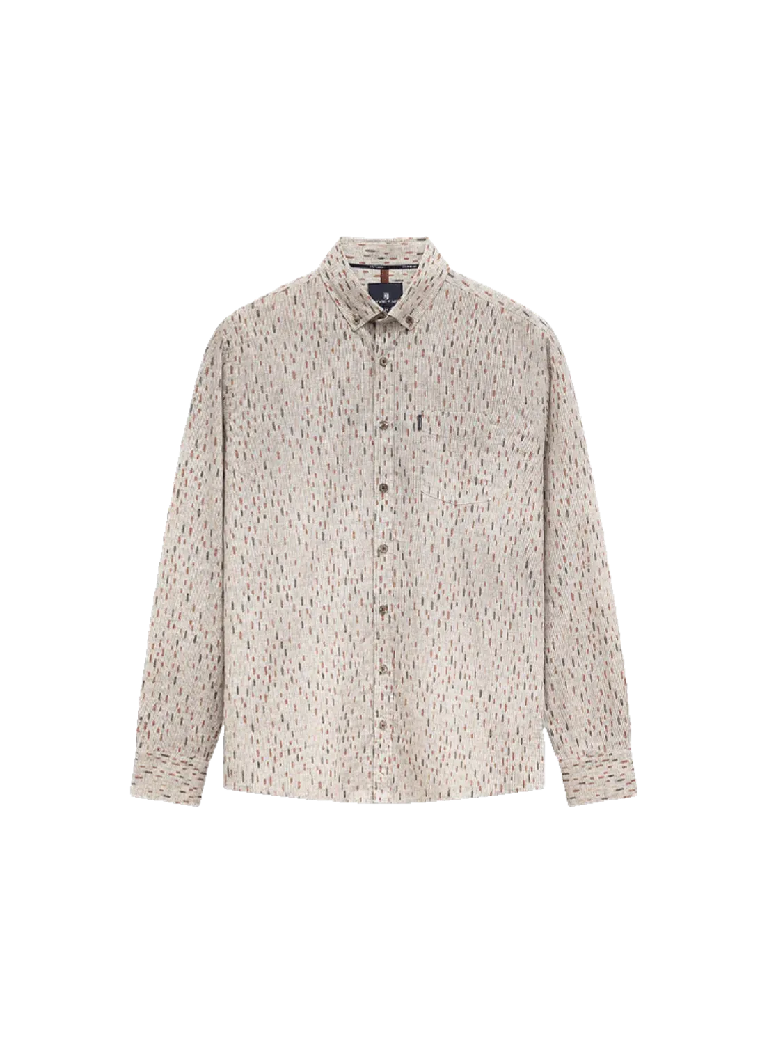 State of Art Shirt LS Print Popli lichtgrijs:roze 21426264