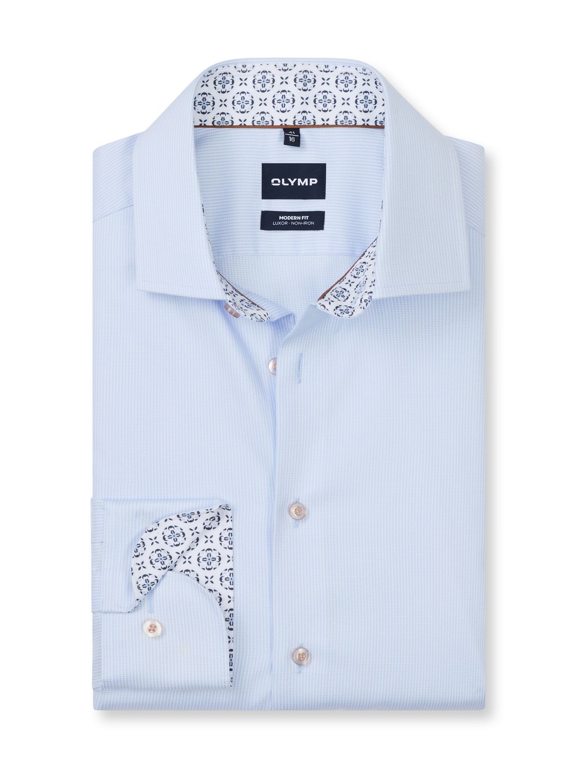 Olymp 136624-Hemden bleu 136624
