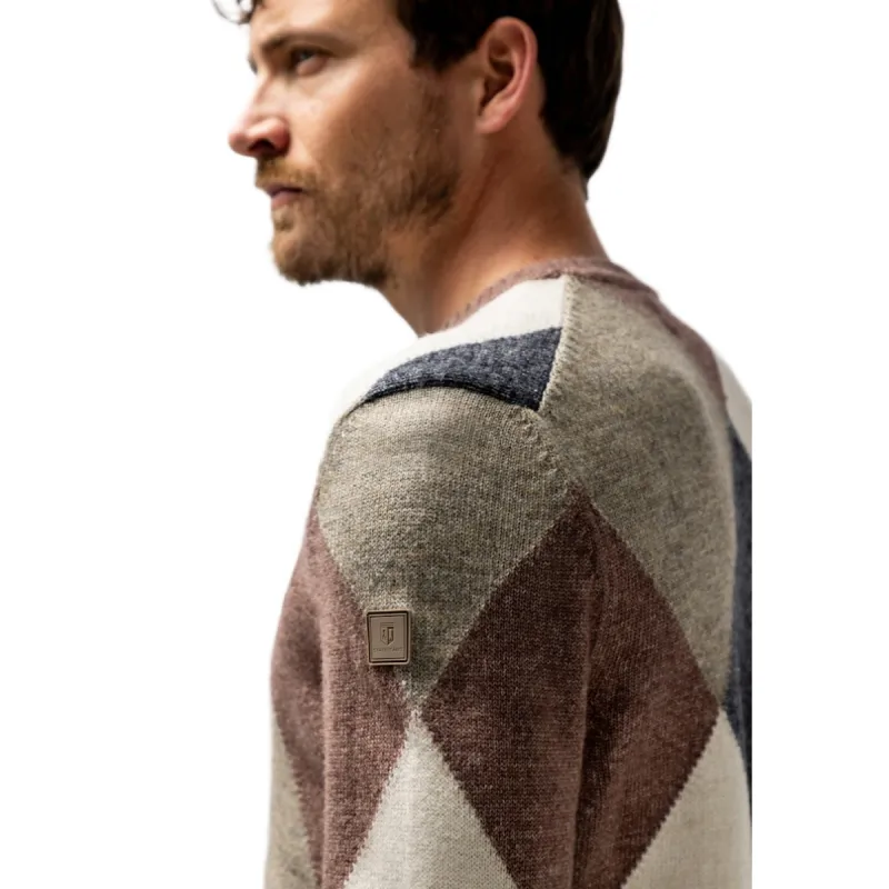 State of Art Pullover Crew-Neck J oud roze:Grint 11426103