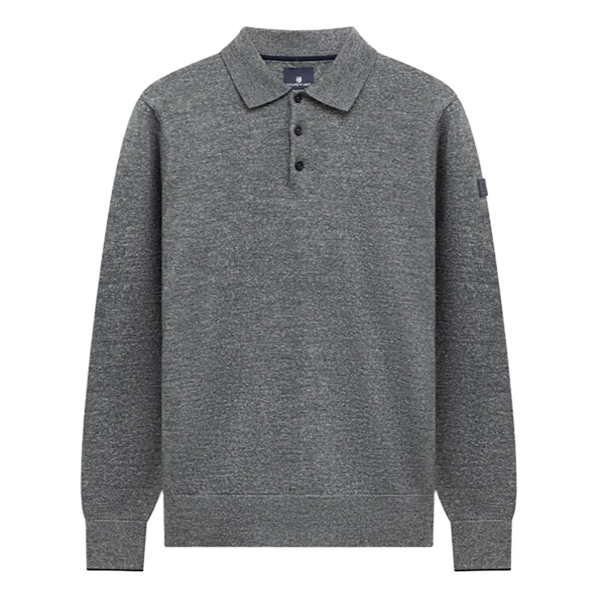 State of Art Pullover Polo Plain donkerblauw:Grint 14126072