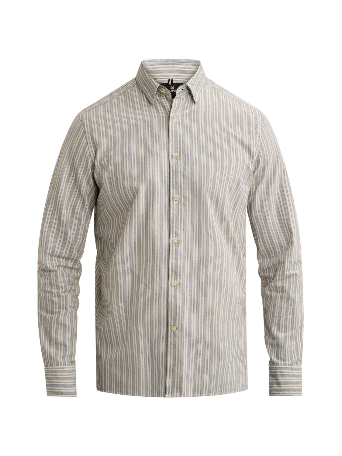 Vanguard Long sleeve shirt Yarn dye Stripe China Blue VSI2608210