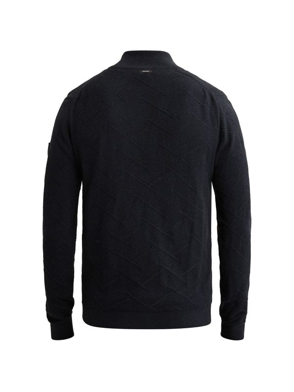 Vanguard Half zip collar cotton mouline Sky Captain VKW2608302
