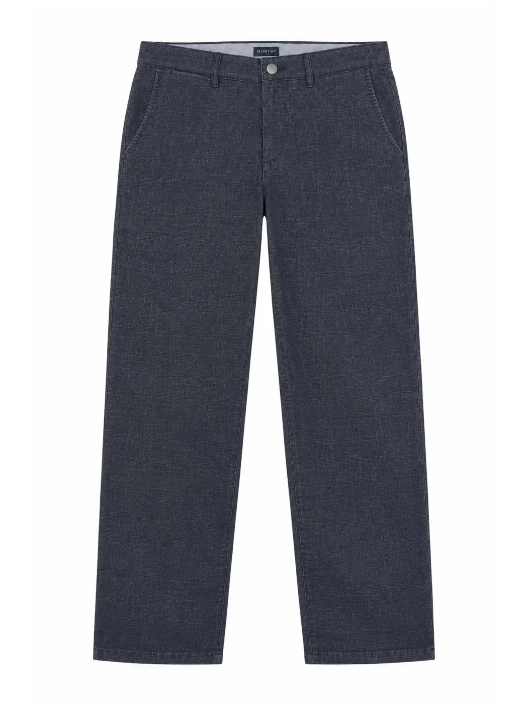 North84 Luxury Comfort Chino Navy Checkered 21286201