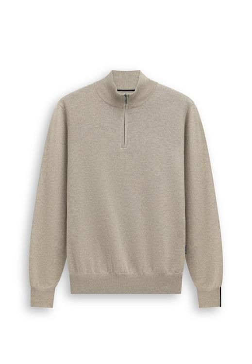 State of Art Pullover Sportzip Pl taupe:uni 13126004
