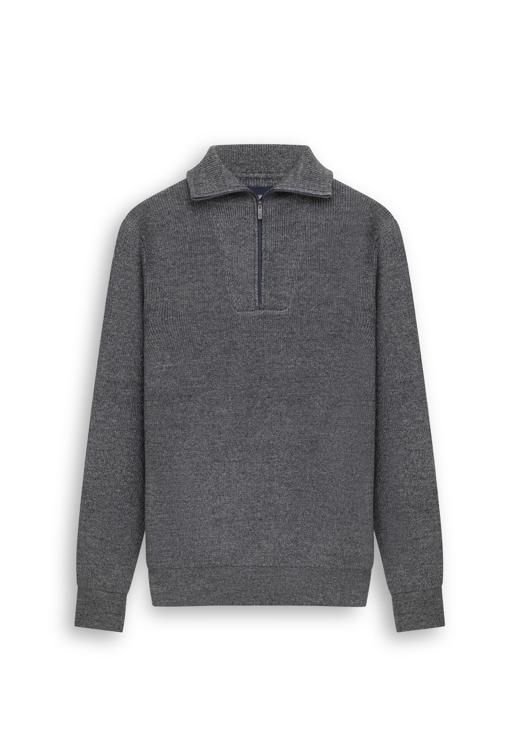State of Art Pullover Sportzip Pl taupe:Grint 13126087