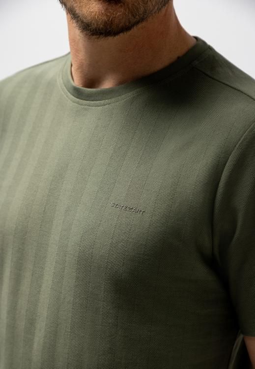 State of Art T-shirt Crew-Neck SS mosgroen:uni 36126399