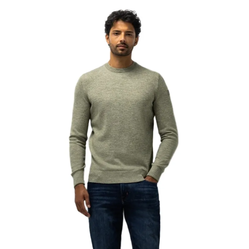 State of Art Pullover Crew-Neck P mosgroen:Grint 11126074