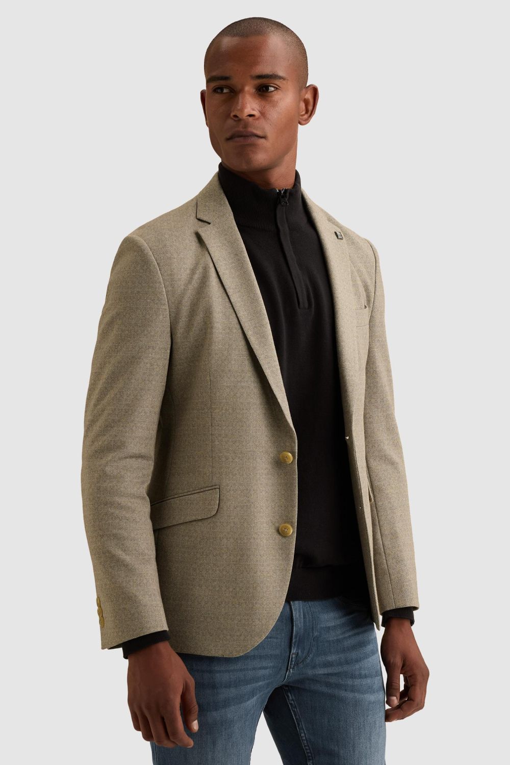 Vanguard Blazer STRETCH PRINT Pure Cashmere VBL2609180