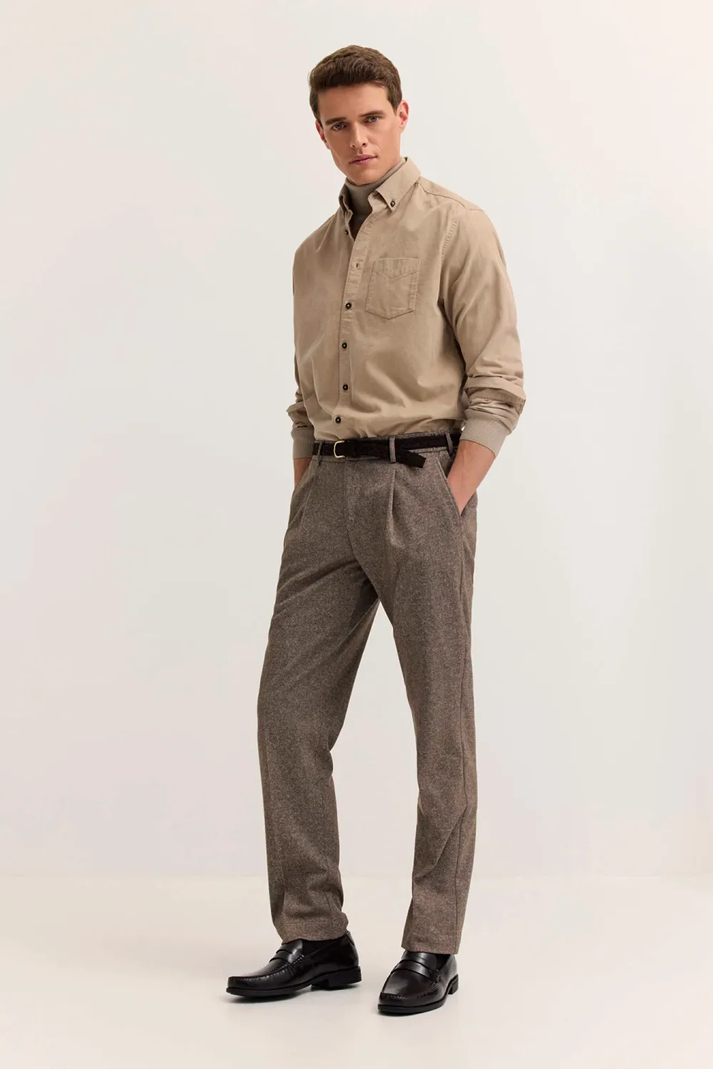Bugatti Broek taupe 29925 288533