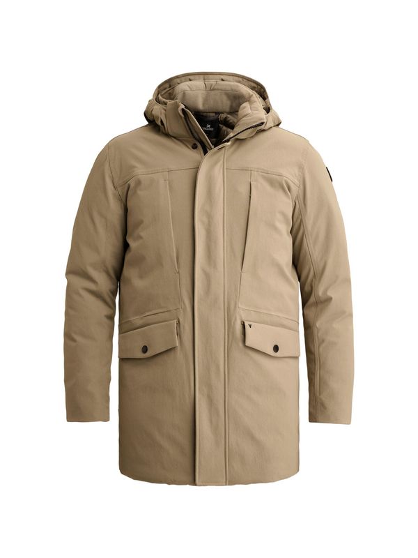 Vanguard Long jacket WRINCK STRETCH Wheelri Greige VJA2609184