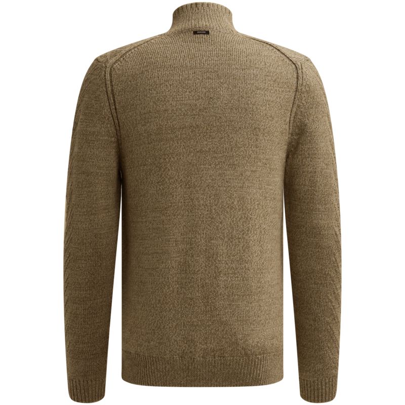 Vanguard Zip jacket wool blend ruler Greige VKC2609370