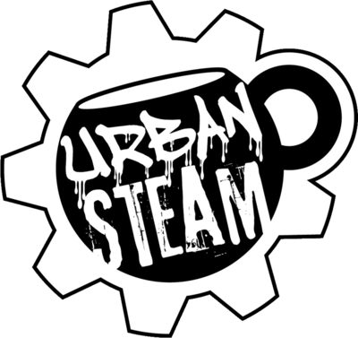 Urban Steam sticker - 4"