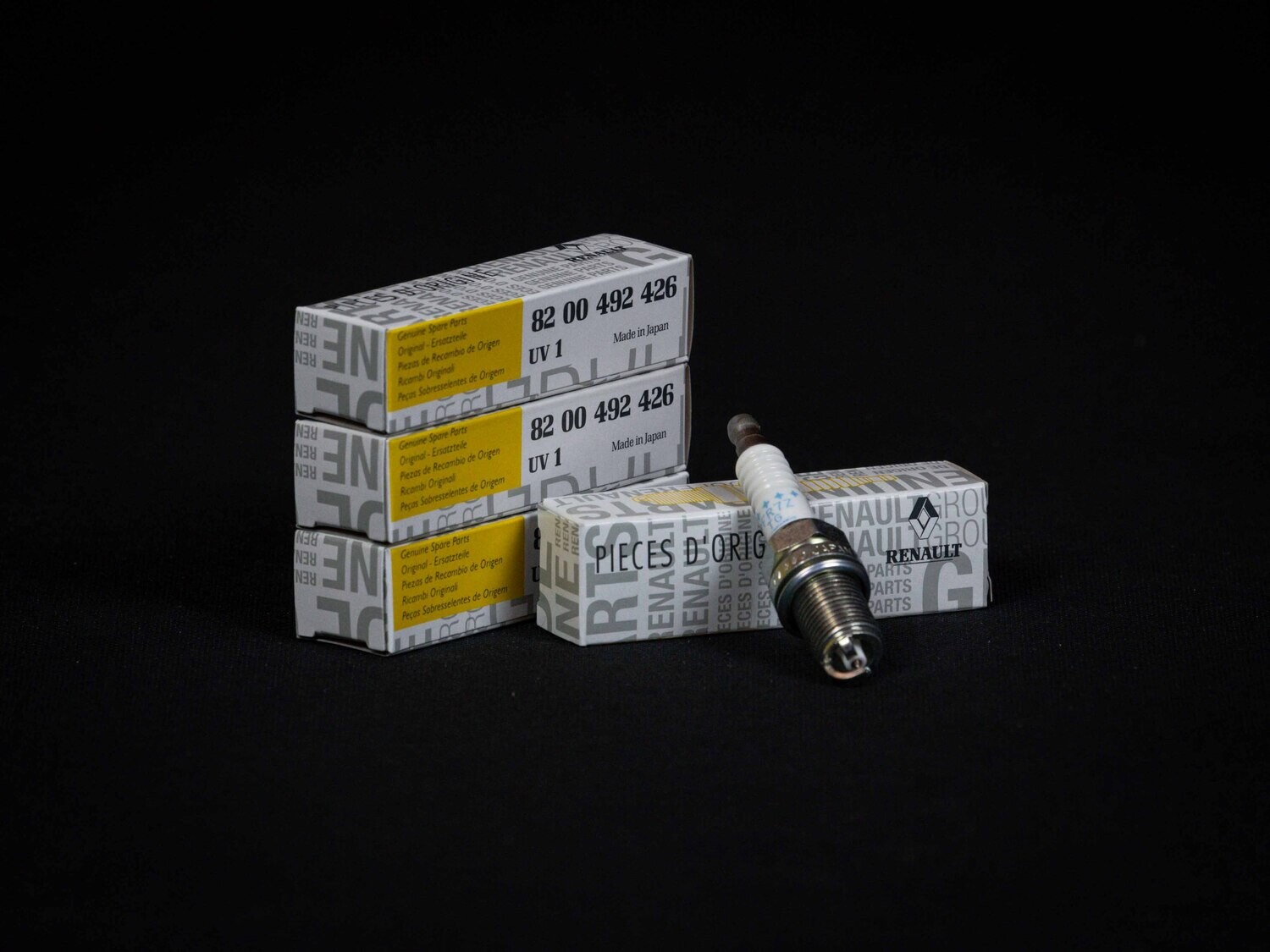 Renault OE Spark Plugs (Set of 4) - Twingo RS 133, Clio 3 RS 197/200, Megane 2 RS 225/230