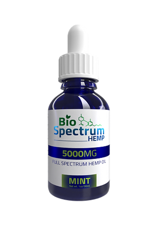 Bio Spectrum 5000mg Full Spectrum Tincture - Mint