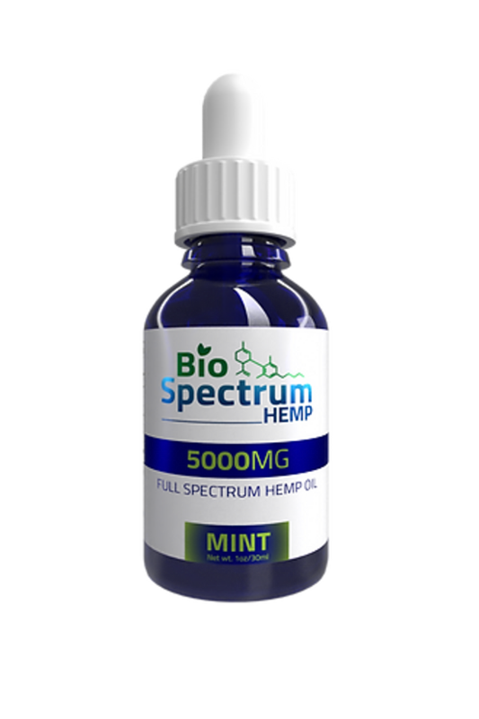 Bio Spectrum 5000mg Full Spectrum Tincture - Mint