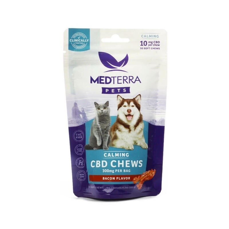 MedTerra CBD 300mg Calming Pet Chews