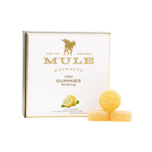 18pk - Lemon 450mg CBG, 900mg CBD - Mule