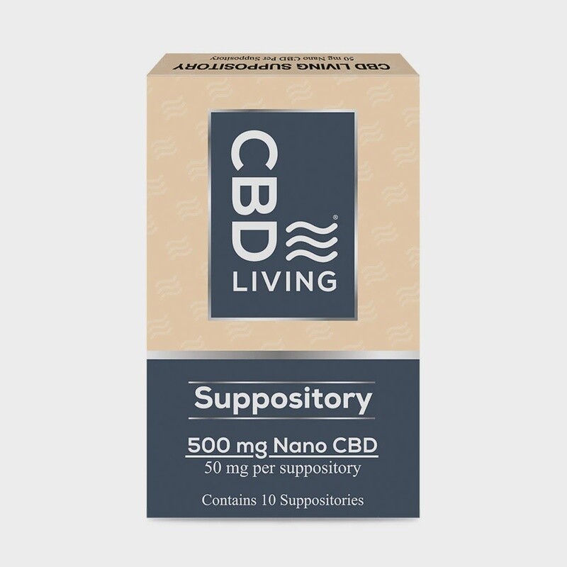 50mg CBD Living Suppository