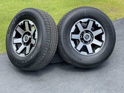 NEW 17&quot; Toyota 4Runner TRD Wheels Tacoma tires factory rims 6x139.7 FJ Cruiser Tundra Sequoia SR5