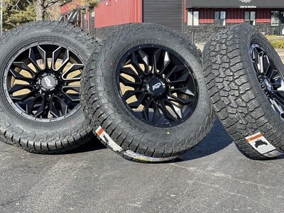 NEW 20” Chevy Silverado 2500 rims 8 lug wheels 3500 GMC 34.6” Tires Sierra 2500HD 8x180 3500HD