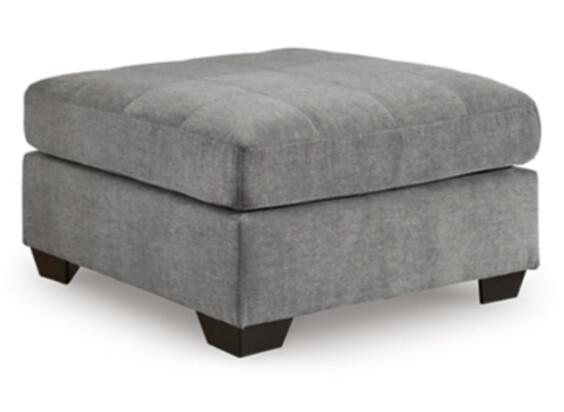 Marleton Gray Oversized Accent Ottoman