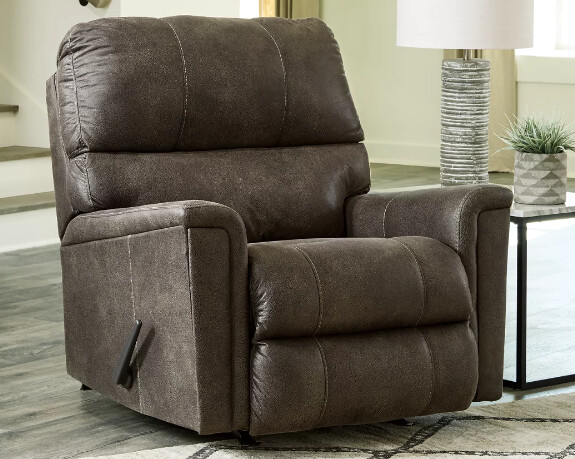 Navi Rocker Recliner - Smoke