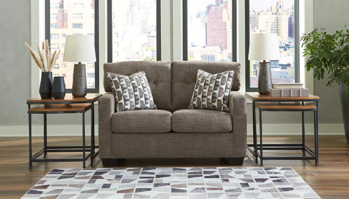 Mahoney Loveseat Chocolate