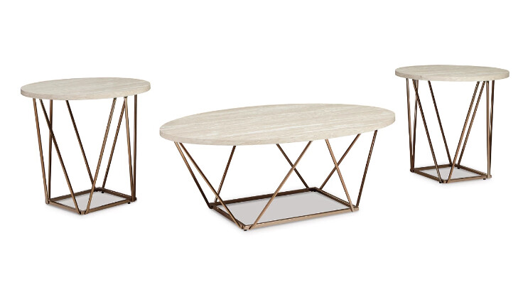 Tarica Table Set (3 pieces)