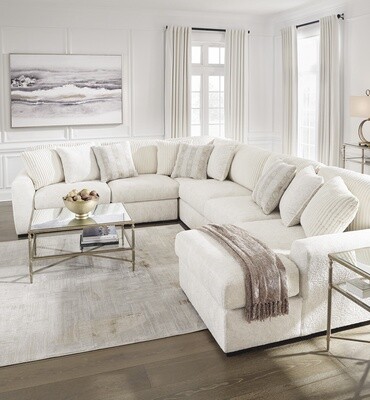 Chessington Ivory 4 Piece Sectional