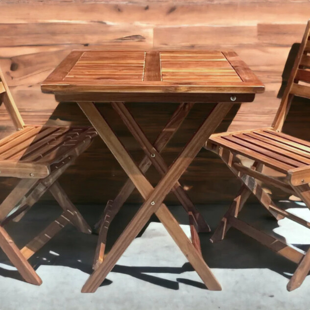 PW Square Folding Bistro Table
