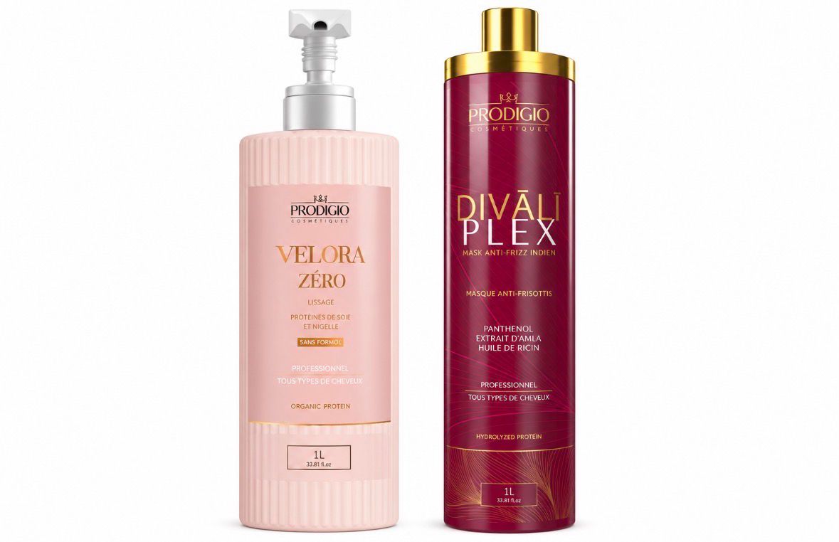 Lissage, Velora zéro + indien, Divali Plex