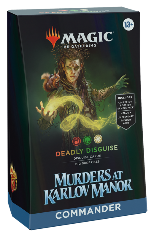 Magic the Gathering CCG: Murders at Karlov Manor Commander Deck, Commander Deck: Deadly Disguise