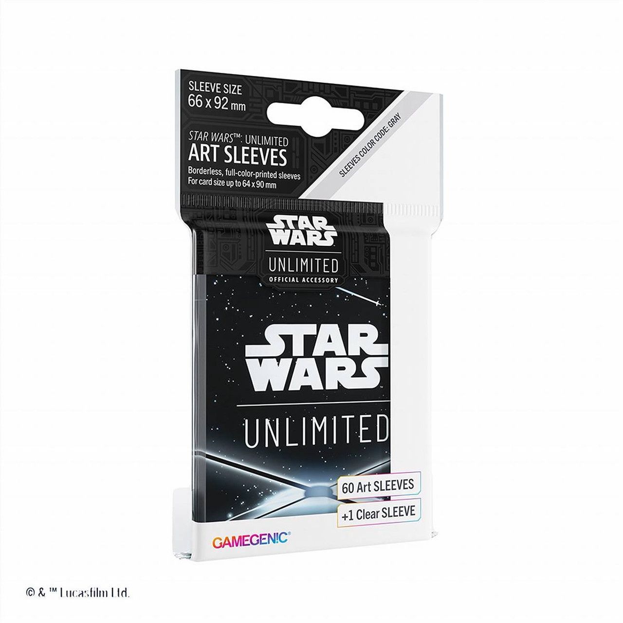 Star Wars: Unlimited Card Sleeves Black