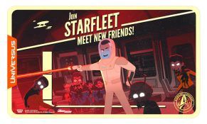 UniVersus CCG: Star Trek Lower Decks - Rutherford Playmat