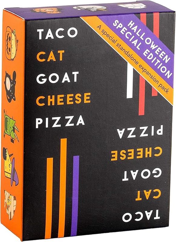 Taco Cat Goat Cheese Pizza: Halloween Edition (stand alone or expansion)