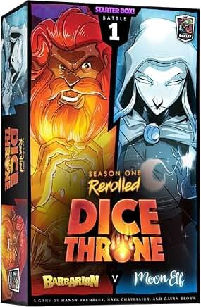 Dice Throne: Season 1 Rerolled - Box 1 - Barbarian vs. Moon Elf