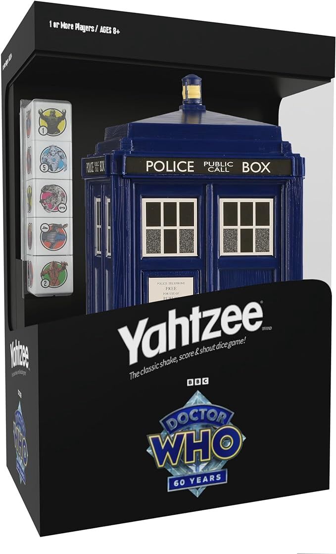 Yahtzee: Dr. Who Tardis 60th Anniversary