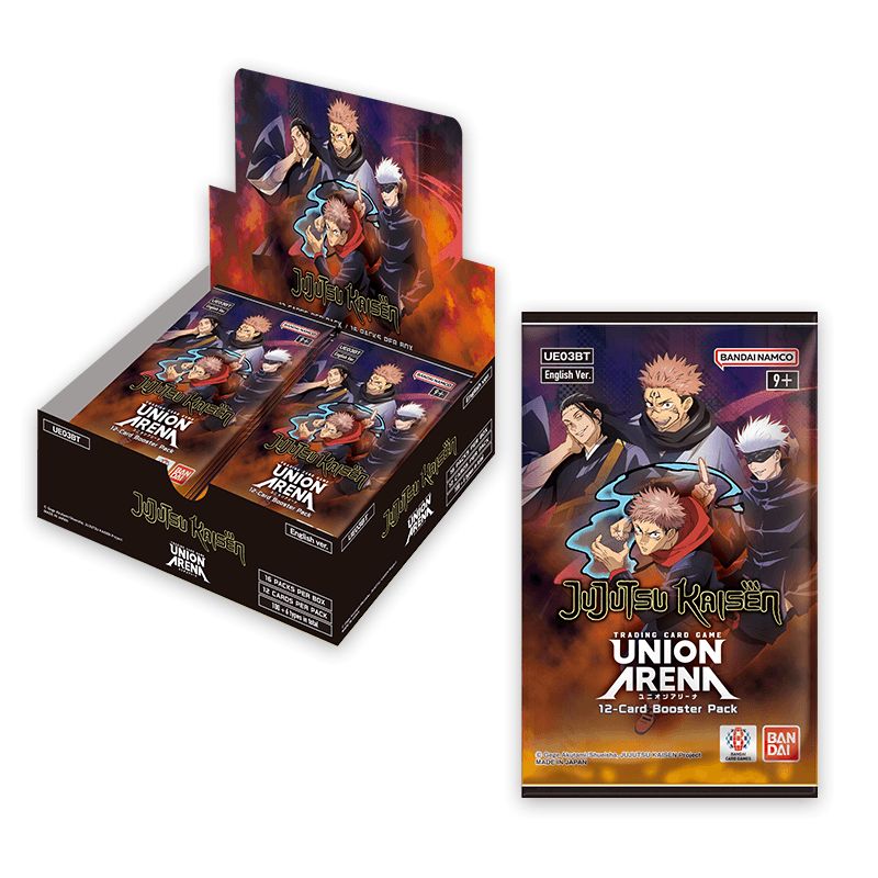 Union Arena: Jujutsu Kaisen Booster Display