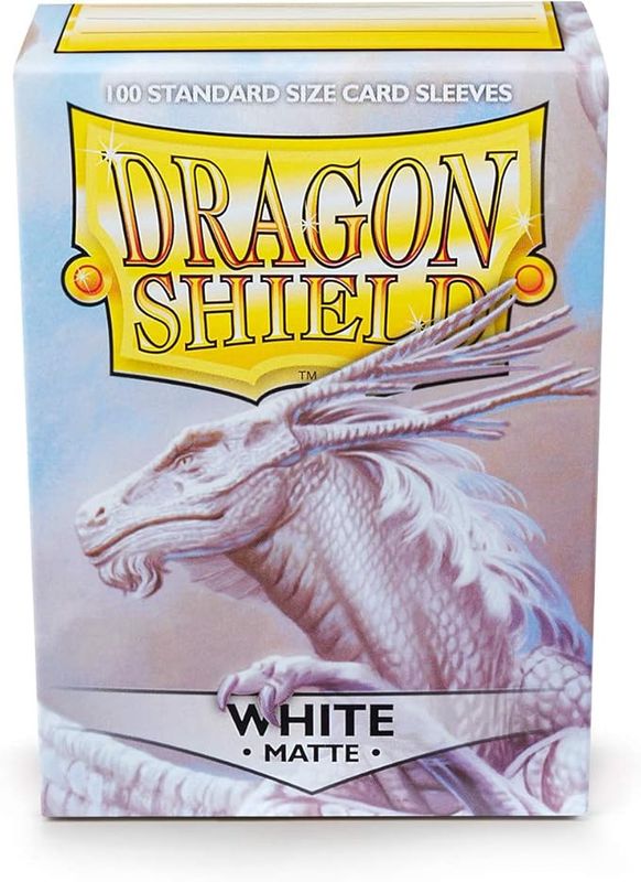 Dragon Shield Sleeves: Standard- Matte White (100 ct.)