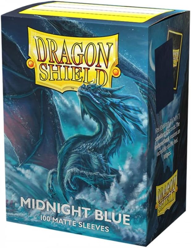 Dragon Shield Sleeves: Standard - Matte Midnight Blue (100 ct.)