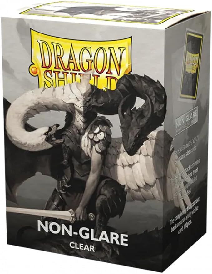 Dragon Shields: (100) Matte Clear Non-Glare (DISPLAY 10)